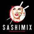 Logo Sashimix Temakeria e Sushi